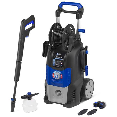 Idropulitrice AR 4.0 Potenza 2500 W 150 Bar ad Acqua Fredda con Getto Regolabile e Tubo ad Alta Pressione Blue Clean - Foto 1