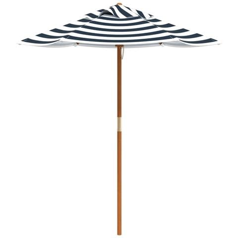 Ombrellone Da Giardino Per Bambini Con Palo In Legno 120x140cm - Foto 2