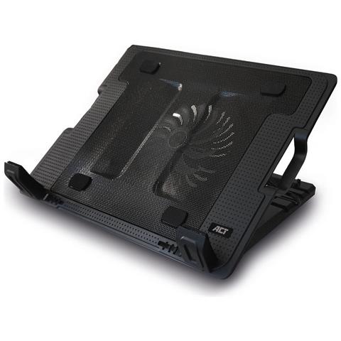 AC8110 base di raffreddamento per laptop 43,9 cm (17.3") 1000 Giri /min Nero - Foto 1