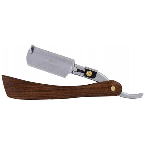 Rasoio A Mano Da Parrucchiere/barbiere Gepard Per La Rasatura Legno - Foto 2
