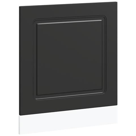 Pannello Lavastoviglie Kalmar Nero 60x1,5x67 Cm In Truciolato - Foto 2