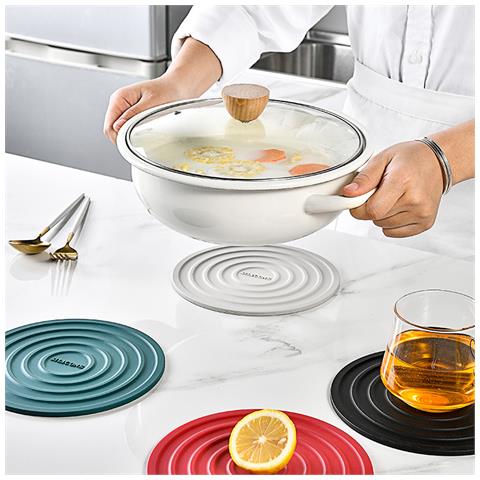 Set Di 2 Sottopentola Resistenti Al Calore Grey - Foto 2