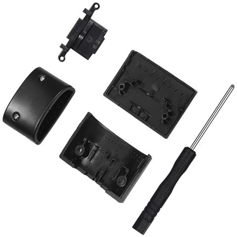 Fibbia Sostitutiva Per Archetto Compatibile Con Logitech G Pro X - Nero, Abs, Montaggio Facile - Foto 3