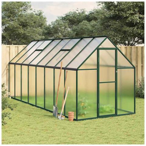 Telaio Serra con Base Verde 445x169x195 cm in Alluminio - Foto 2