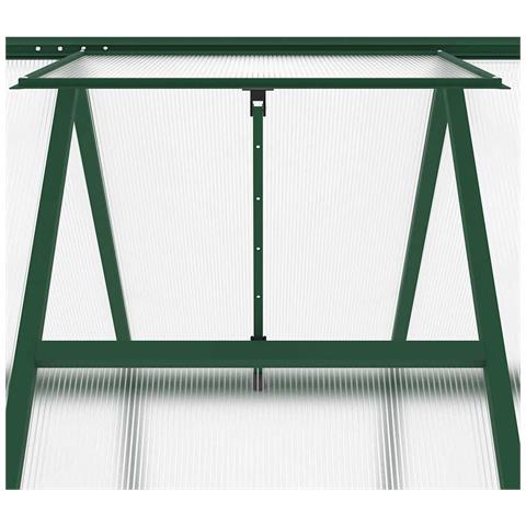 Telaio Serra con Base Verde 445x169x195 cm in Alluminio - Foto 9