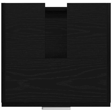 Mobile Lavabo Rovere Nero 40x37x59 cm Legno Ingegnerizzato - Foto 9