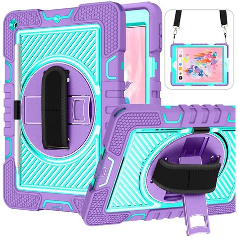 Custodia Per Samsung Galaxy Tab A 8.0'' Con Tracolla Viola - Foto 1