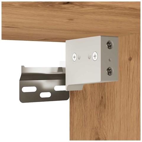 Mobile con Lavabo Integrato Rovere Artigianale - Foto 9