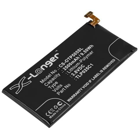 Batteria Per Smartphone Alcatel Onetouch Pop 4 Plus Li-polimero 2500mah 3,85 V - Foto 1