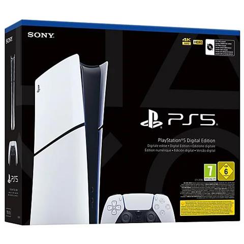 PlayStation 5 Digital Edition 825 GB Wi-Fi Nero Bianco - Foto 5