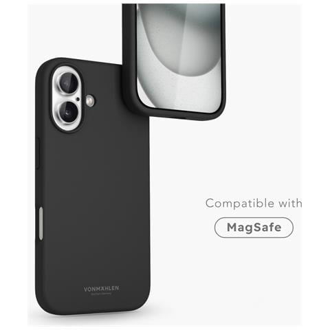 Soft Silicone Case custodia per cellulare 17 cm (6.7") Cover Nero - Foto 2