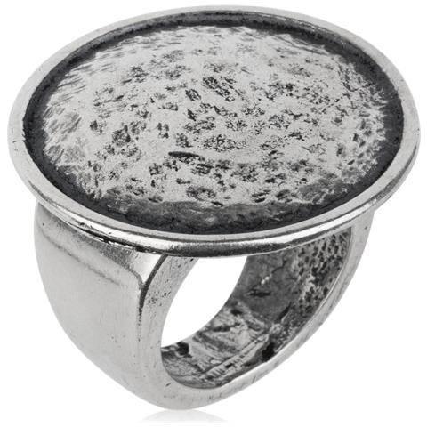 Anello ""luna"" Placcato Argento Sterling 925, Misura 16 - Foto 1