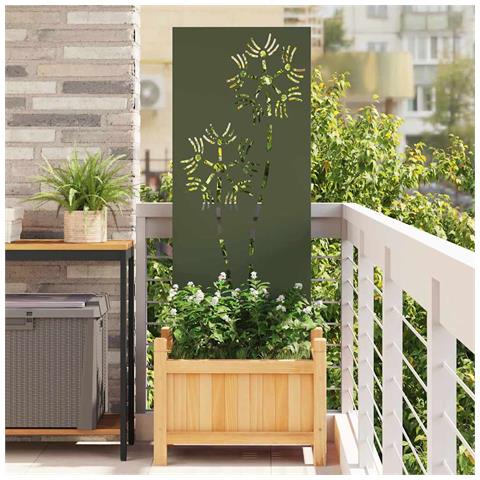 Schermo per privacy in giardino Oliver verde 50 x 140 cm - Foto 2