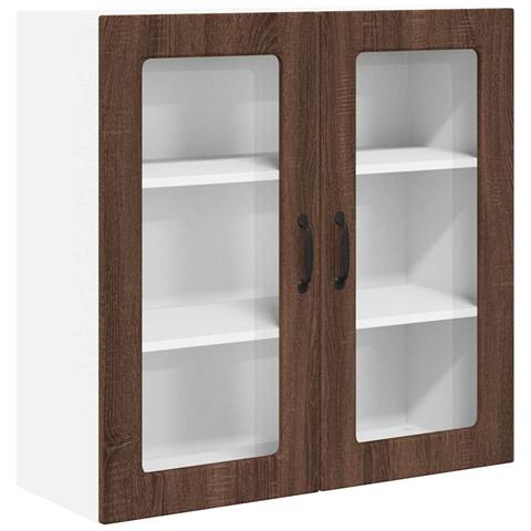 Pensile cucina Rovere Marrone 80 x 31 x 80 cm Legno multistrato - Foto 1