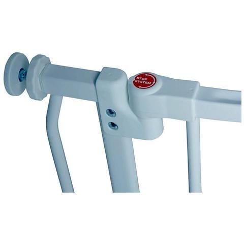 Safetots Cancelletto Di Sicurezza Extra Alto Con Parte Superiore Incurvata, 161cm - 170cm, Grigio Opaco, Extra Alto Con 100cm Di Altezza - Foto 2