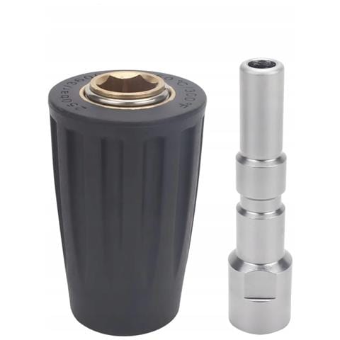 Set Di Raccordi Rapidi Kew G1/4 - Compatibile Con Idropulitrici Nilfisk, Kranzle | 250 Bar, 150°c | Ottone E Acciaio Inox - Foto 1