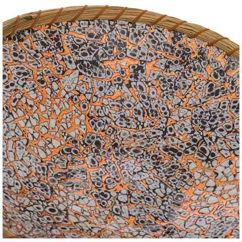 Ciotola In Ceramica Marrone 31,5x31,5x8h - Foto 2