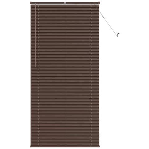 Tenda Veneziana Marrone Scuro con Motivo 213 x 100 cm PVC - Foto 1