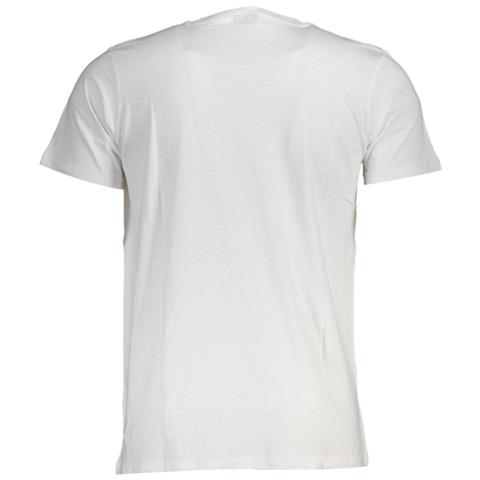 MAGLIETTA DA UOMO A MANICHE CORTE NORVEGIA 1963 BIANCA - Colore: Bianco, Taglia: 2XL - Foto 2