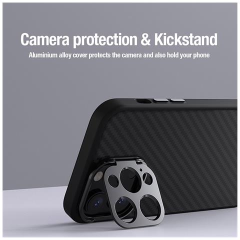 Cover per iPhone 15 Pro - TPU, MagSafe, Con Soporte - Foto 2