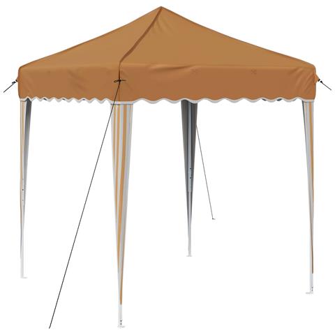 Tenda per feste a pop-up 195 x 195 x 245 cm Beige - Foto 1