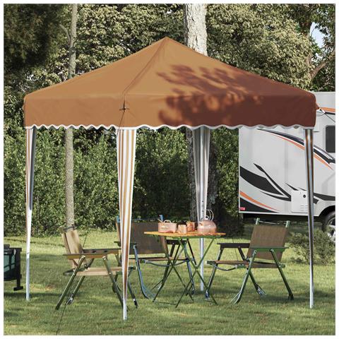 Tenda per feste a pop-up 195 x 195 x 245 cm Beige - Foto 2