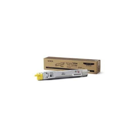 106R01084 Toner Originale Giallo per Phaser 6300 Capacità 7000 Pagine - Foto 1