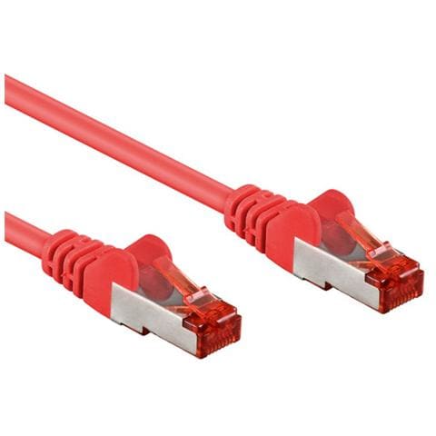 ICOC LS6-010RE - Cavo di rete Patch in rame Cat. 6 Rosso SFTP 1 m - Foto 2