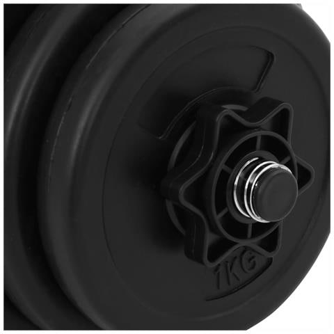 Set 2 manubri con pesi intercambiabili 2x15 Kg - Foto 5