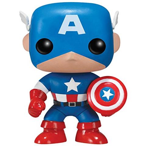 Marvel: Pop! - Marvel - Captain America (Bobble-Head) - Foto 1