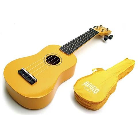 Ukulele Rainbow con Borsa Colore Giallo - Foto 1