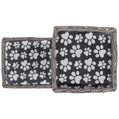 Albero Gatti in Salice Casetta /Cuccia /Castello /Tiragraffi con Cuscino - Foto 5