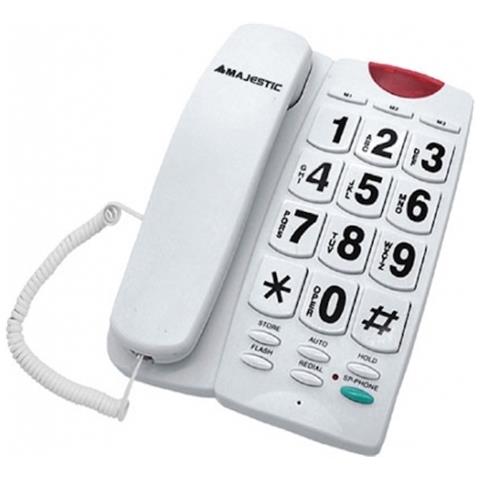 Tel. Phf-billy 202 Tasti Audio Big Vv Wh - Phf Billy 202 - Foto 2