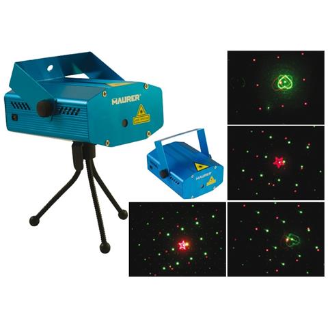 Proiettore Luci Laser 2 Colori 45 M2 Decorazioni Natale Rosso E Verde Interno - Foto 2