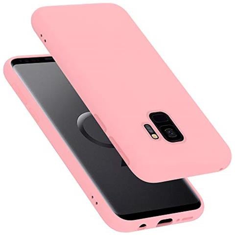 Custodia Compatibile Con Samsung Galaxy S9 In Liquid Rosa - Coperchio Protettivo In Silicone Tpu Flessibile - Foto 1