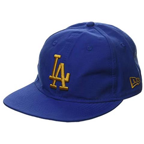 9twenty Mlb - Los Angeles Berretto Dodgersin Nylontaglia Unicacolore: Blu Giallo - Foto 1