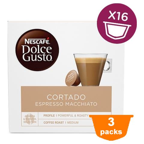 Cortado Espresso Macchiato - 3x 16 Cups - Foto 1