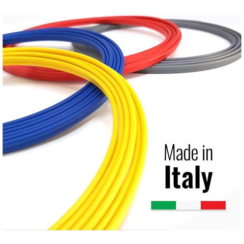 Trim Stripes Profilo A Incastro Per Interni Auto, Rosso, 3 Mm X 3 Mt - Foto 7