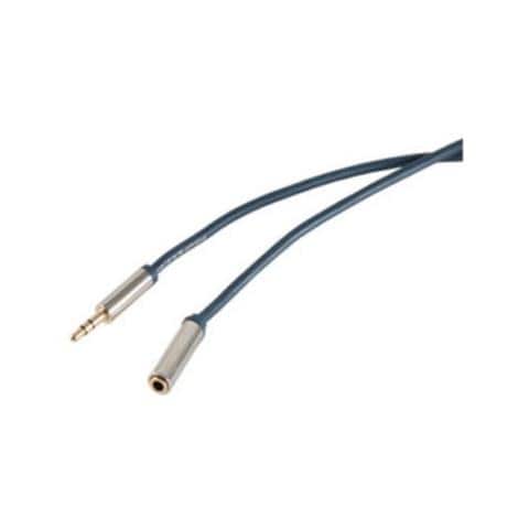 Shvp 30808-sl - Audio Kabel, 3,5 Mm Klinkenstecker Auf Kupplung, 5 M (sp30808-slim) - Foto 1