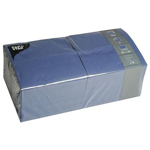 84576 tovagliolo di carta Carta velina Blu 250 pz - Foto 1