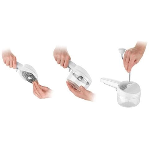 Handy Grattugia Julienne con 3 Dischi Bianco 643876 - Foto 2