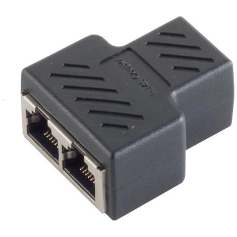 BS08-01040 RJ-45 2x RJ-45 Nero cavo di interfaccia e adattatore - Foto 1