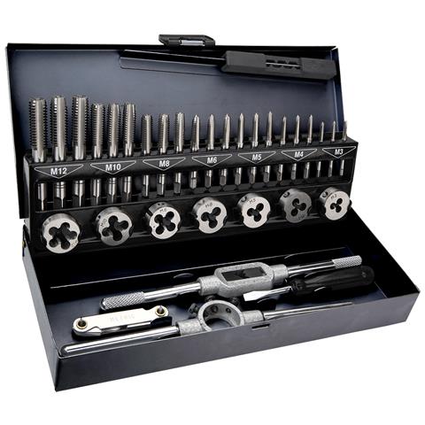 Set Rubinetti Topex 32 Pezzi M3-m12 Din 352 Din 233 Tungsteno - Foto 3