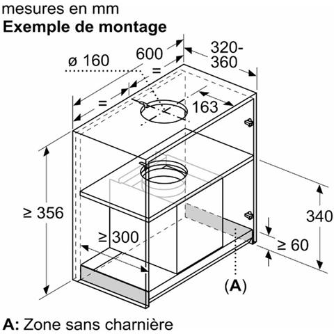 Cappa a scomparsa da 60 cm a Espulsione o Ricircolo Colore Nero - Foto 7
