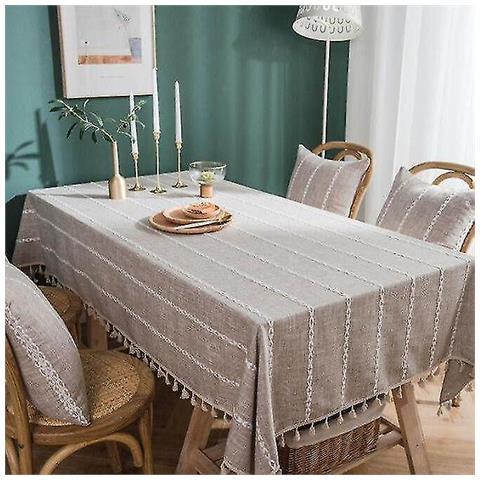 SLD Lino Di Cotone Con Tovaglia Pastorale Da Ricamo Con Tavola Da Tavolo Da Picnic Per La Cena Da Matrimonio SLD Lino Di Cotone Con Tovaglia Pastorale Da Ricamo Con Tavola Da Tavolo Da Picnic Per La Cena Da Matrimonio