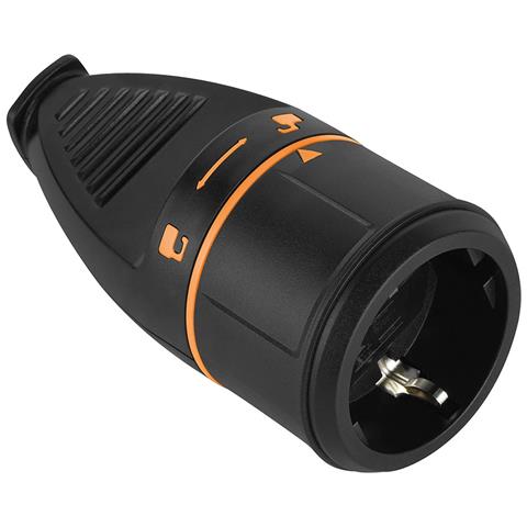 Presa Schuko Con Meccanismo Di Blocco 'electralock' 2p+t16a - Art. 71935 - Foto 2