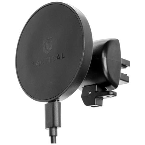 Supporto Auto Mine Magforce Con Caricabatterie Auto Wireless Charger Qi 15w Black - Foto 1