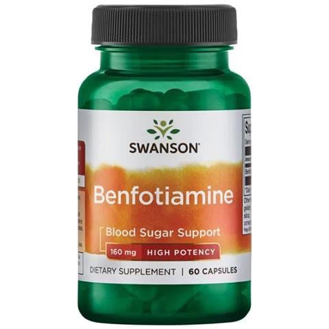 Vitamina B-1 Benfotiamina 160 Mg 60 Capsule - Foto 1