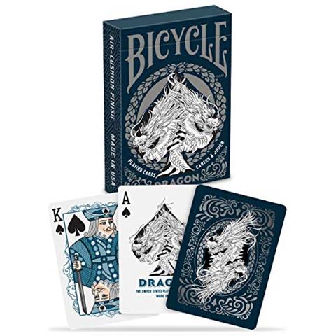 Carte Da Gioco Dragon, Blu - Foto 1