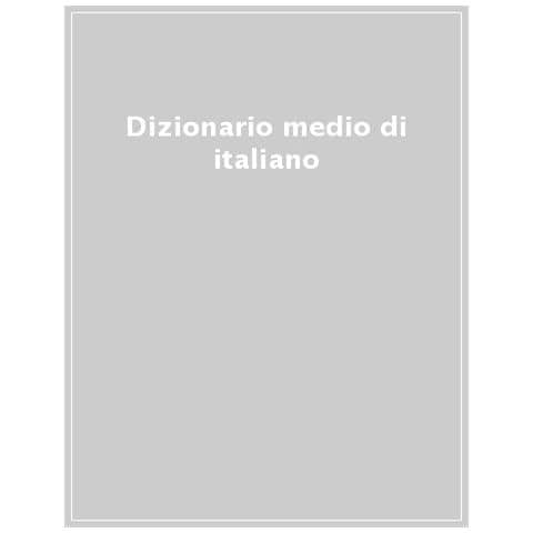 Dizionario Medio Di Italiano. Con Codice Di Licenza Di Prodotto Digitale - Foto 1